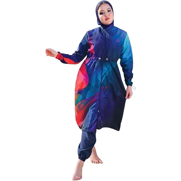 Burkini fabric close-up