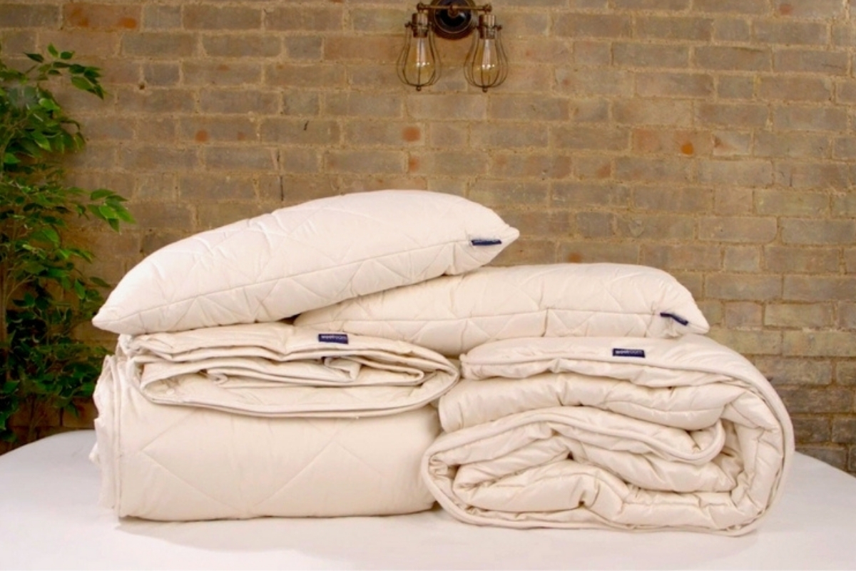 Pillowcases close-up