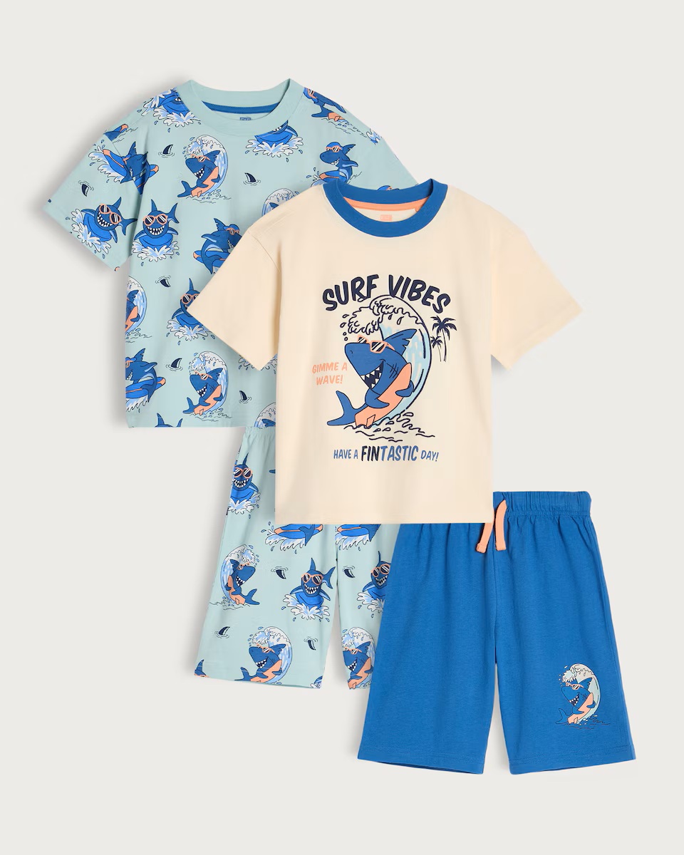 Children's t-shirts and pyjamas